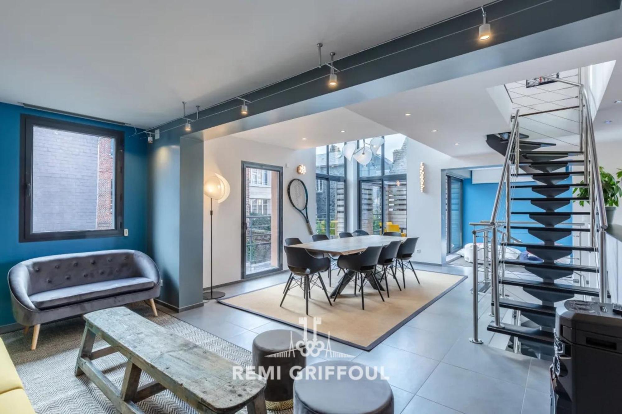 The Cosmopolitan Architect Design Home With Rooftop Jacuzzi 8 Guests Honfleur Luaran gambar